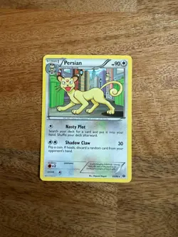 Persian 81/99 Rare Next Destinies Pokemon LP - Image 1