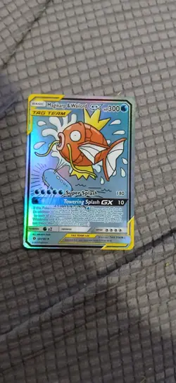 Magikarp & Wailord GX 161/181 Team Up Tag Team Full Art Holo Ultra Rare - Image 3