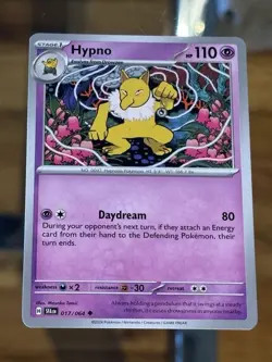 Hypno 017/064 Uncommon Scarlet & Violet: Shrouded Fable Pokemon TCG - Image 1