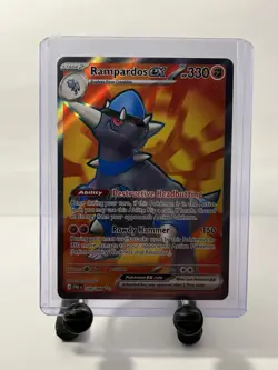Pokemon TCG Rampardos EX Full Art Pitch Black NM/M - Image 3
