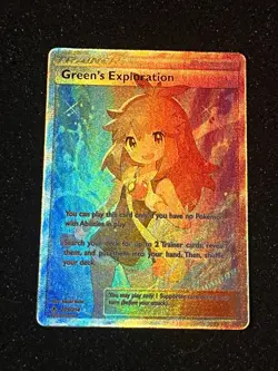 Pokemon TCG Green's Exploration 209/214 Unbroken Bonds Full Art Holo UR 2019 - Image 2