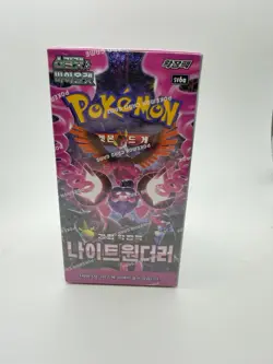 Korean Pokemon Night Wanderer (SV6A) Booster Box – Factory Sealed - Image 1