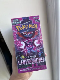 Korean Pokemon Night Wanderer (SV6A) Booster Box – Factory Sealed - Image 1