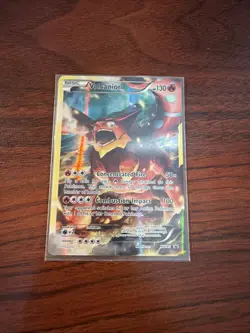 Pokemon Card - Volcanion - Full Art Holo Promo (XY185) Mythical Collection 2017 - Image 1
