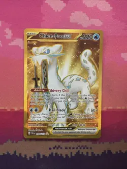 Pokemon Card Chien-Pao ex 274/193 Hyper Rare Paldea Evolved Near Mint - Image 1