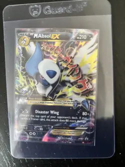 The Pokemon Company M Absol EX XY63 XY Black Star Promos Full Art Holo 210 HP - Image 1