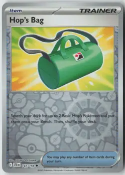 Hop's Bag 147/159 Uncommon Journey Together Pokemon Reverse Holo Near Mint - Image 1