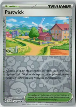 Postwick 154/159 Uncommon Journey Together Pokemon Reverse Holo Near Mint - Image 1
