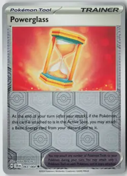 Powerglass 063/064 Uncommon Shrouded Fable Pokemon Reverse Holo Near Mint - Image 1