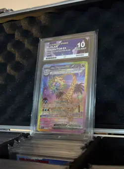 Pokemon TCG - Alolan Exeggutor ex 242/191 - Surging Sparks - Graded - ACE 10 - Image 1