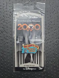 Vtv Disney Pin TREASURE ISLAND - Countdown to the Millennium Series - New - Image 1