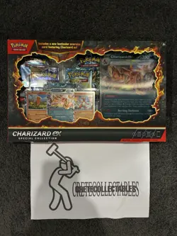 Pokemon TCG - Charizard Ex Special Collection Box - Factory Sealed FREE AU SHIP - Image 1