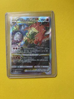 Pokemon TCG Charizard v Star SWSH262 Promo Card Near Mint - Image 3