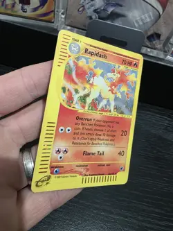 Pokemon TCG Rapidash Expedition Base Set Holo Card 26/165 Rare #16 - Image 4