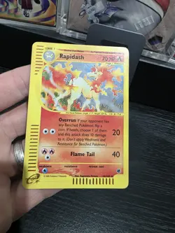 Pokemon TCG Rapidash Expedition Base Set Holo Card 26/165 Rare #16 - Image 5