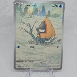 Pokemon TCG Snorunt 227/217 Ascended Heroes Illustration Rare Holo Full Art - Image 1