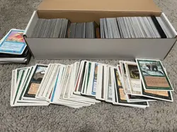 Magic the Gathering Solid Box Of Vintage 600+ Cards Revised, Classic Sixth, Etc - Image 3