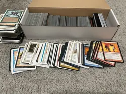 Magic the Gathering Solid Box Of Vintage 600+ Cards Revised, Classic Sixth, Etc - Image 5