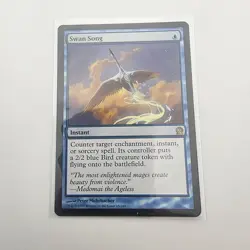 MTG Swan Song Theros Near Mint Blue Instant Counterspell EDH Staple - Image 1
