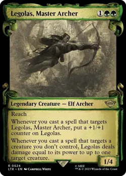 Legolas, Master Archer (Showcase Scrolls) 624 Tales of Middle-earth Foil - Image 1