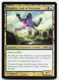 Kruphix, God of Horizons 152 Mythic Journey Into Nyx Magic: The Gathering NM - Image 1