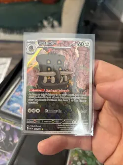 Pokemon TCG Bastiodon Illustration Rare 093/084 Pitch Black - Image 1