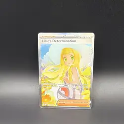 Pokemon TCG Lillie's Determination 184/111 Crimson Invasion Holo UR ENG - Image 1