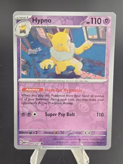 Hypno 097/165- Pokemon 151- Regular Uncommon- NM/M - Image 1