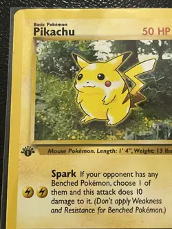 1999 Pokemon Jungle 1st Edition Pikachu #60/64 - Image 4