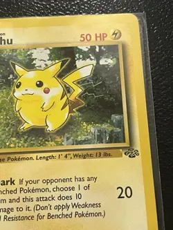 1999 Pokemon Jungle 1st Edition Pikachu #60/64 - Image 5