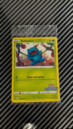 Pokemon TCG Illustration Contest 2022 SEALED Arcanine Greninja Bulbasaur - Image 1