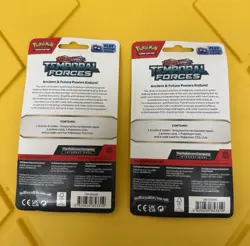Pokemon Temporal Forces Checklane Blister Set of 2 (Carvanha/Bellibolt) - Image 3