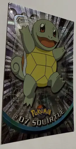 Topps Pokemon Squirtle #07 Chrome TV Animation Edition - Image 2