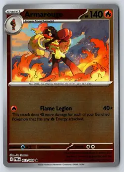 Armarouge 012/084 Rare Pitch Black Pokemon Reverse Holo Near Mint - Image 1