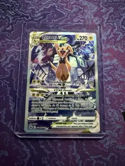 Zeraora VSTAR GG43/GG70 Crown Zenith: Galarian Gallery Holo Pokemon TCG - Image 1