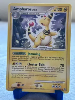 Ampharos (DP Secret Wonders) 1/132 Rare Deck Exclusives Pokemon MP - Image 1