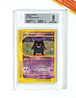 Pokemon BGS 9 Gengar #13 Holo Expedition 2002 Italiano - Image 1
