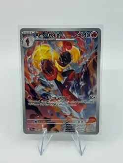 Pokemon TCG Armarouge 086/084 PBL EN Full Art Holo Illustration Rare English - Image 1