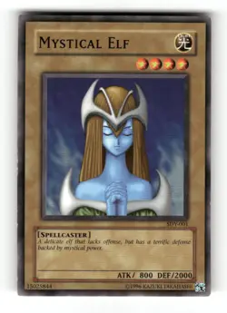 Mystical Elf SDY-001 Common Starter Deck: Yugi Yu-Gi-Oh Unlimited Near Mint - Image 1