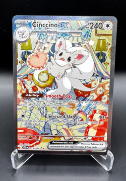 Cinccino ex SIR 119/086 Chaos Rising Pokemon TCG Special Illustration Rare NM - Image 1