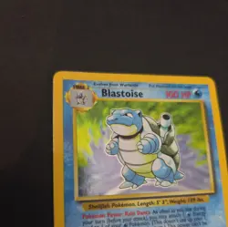 Pokemon Cards Blastoise 2/102 Base Set Unlimited Holo WOTC Rare MP - Image 3
