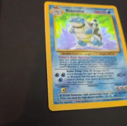 Pokemon Cards Blastoise 2/102 Base Set Unlimited Holo WOTC Rare MP - Image 5