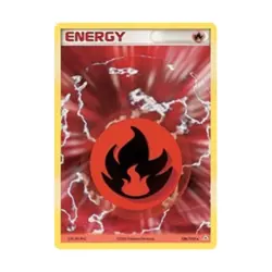 Pokemon Holon Phantoms Fire Energy (HR) #106 (Holo) VG - Image 1
