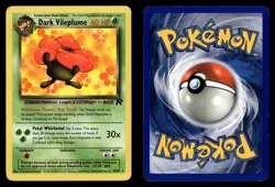 Dark Vileplume 30/82 Unlimited Rare Team Rocket Pokemon Card - 1 - Image 1