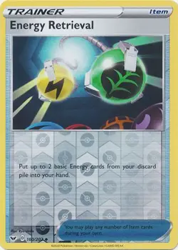 Energy Retrieval 160/202 Reverse Holo | Sword & Shield | Pokemon Card - Image 1