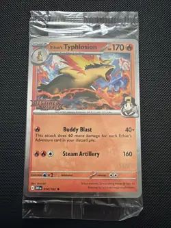 Destined Rivals SEALED STAFF Stamped Prerelease Promo Set - All 4 Cards - Image 1