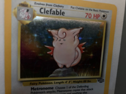 Clefable 1/64 Holo Rare Jungle Set Pokemon Card 1999 Excellent - Image 2