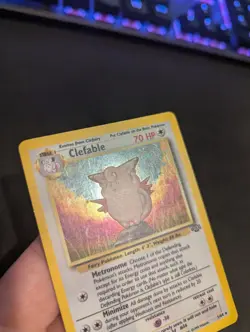 Clefable - 1/64 - Holo Rare - Jungle - Pokemon Card - LP - Image 3