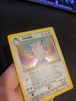 Clefable - 1/64 - Holo Rare - Jungle - Pokemon Card - LP - Image 4