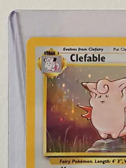 Clefable 1/64 Jungle set Holo Rare Pokemon Card TCG - Image 3